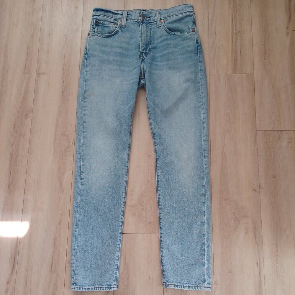 Vintage 90s Levi's 512 Straight Leg Jeans Light Wash Size 30x30 EVC - Picture 3 of 14